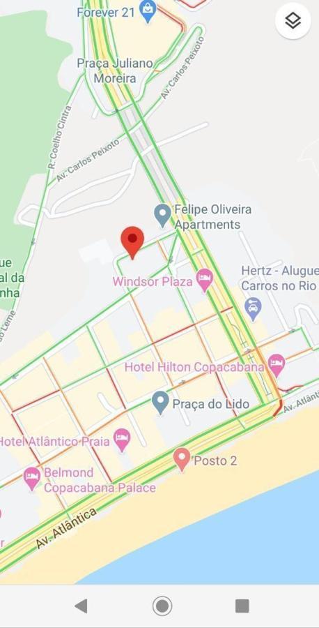 Quarto E Sala Silencioso Em Copacabana Rio de Janeiro Exteriör bild